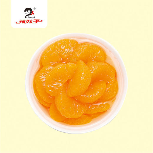 【JX】湖南辣妹子糖水桔片爽橘子罐头218g*3瓶装 商品图2
