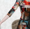 HYX-6366时尚修身改良复古风奥黛真丝旗袍 商品缩略图3