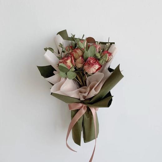 花艺 复古玫瑰干花花束 商品图1