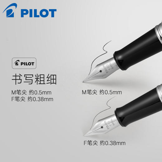 日本百乐动物钢笔套装 PILOT进口正品88G练字速写金属笔杆儿童学生钢笔套装礼物文创 商品图4