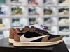 必备潮品 Travis Scott x Air Jordan 1 Low  AJ1 低帮倒钩 TS联名板鞋 反向倒勾 货号：CQ4277-001匠心之作 拒绝炒价 Size：36-45 商品缩略图0