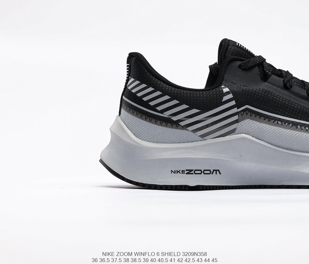 耐克nikeairzoomwinflo6shield网面透气训练休闲时尚跑步鞋