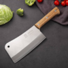 【切刀】家用斩切两用刀菜刀彩柄不锈钢厨用刀具厨师刀切片刀锋利切肉刀具 商品缩略图1