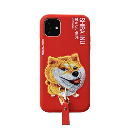 Nimmy(苹果)柴犬拉绳保护壳 商品图0