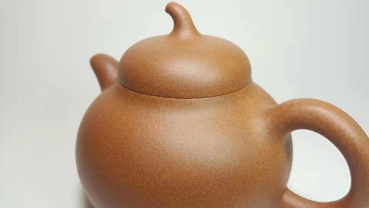 紫砂壶-茄段壶套装，优质原矿黄降坡泥，礼盒套装，235ML，吴文贤作品，套装赠送一对同泥料小杯 商品图2