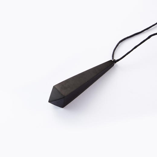 次石墨菱形摆面吊坠 商品图1