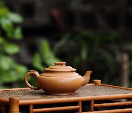 紫砂壶-上新桥壶，原矿黄金段泥，100ML小壶，吕玉琴手工制作 商品图3