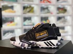 男鞋39-45带半码！潮流街头潮牌Off-white x 阿迪达斯adidas 机能工装风格跑鞋系列 尺码：39 40 40.5 41 42 42.5 43 44 44.5 45