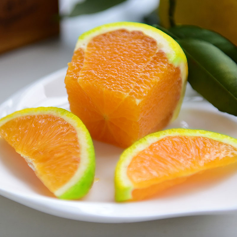 【峡江传橙】秭归阳光榨汁夏橙 净重10斤(果径70-85mm