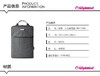 外交官 Diplomat 商务休闲双肩包 HM-1560L 商品缩略图2