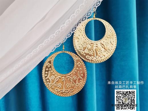 东方巴扎东方舞美学肚皮舞埃及进口民俗大圆耳环BaladiSaidi 商品图2