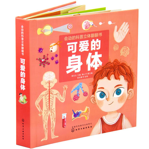 《会动的科普立体翻翻书：可爱的身体》揭秘身体运转的秘密，树立自我保护意识 商品图2