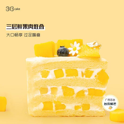 【赠品】爸气男神·鲜芒蛋糕 商品图2