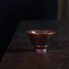 龙德堂陶艺 范泽锋烧 金丝玉毫天目盏-斗笠（蓝色款） (库存请咨询客服) 商品缩略图0