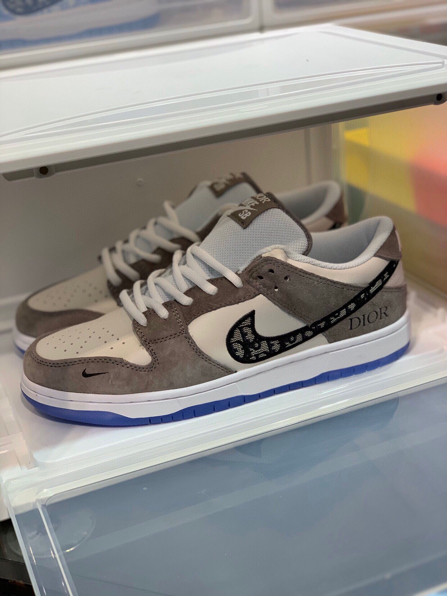 真标版本 # nike sb dunk low pro 耐克开拓者迪奥 dior 联名款低帮系