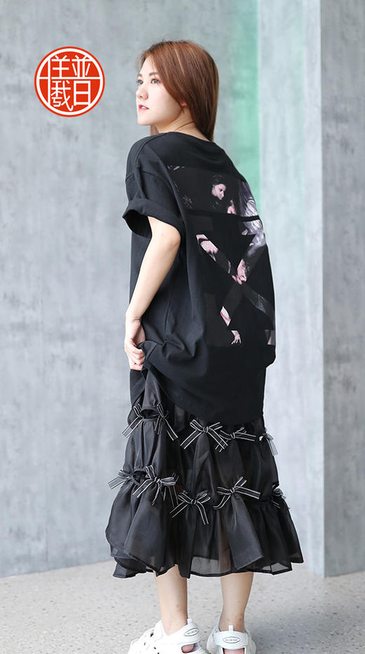 Off White  复古油画圣母T恤 女款 商品图1