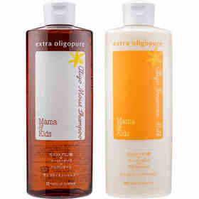 MamaKids 黑糖滋润洗发液300ml+乳液护发素300ml孕妇洗发护发组合