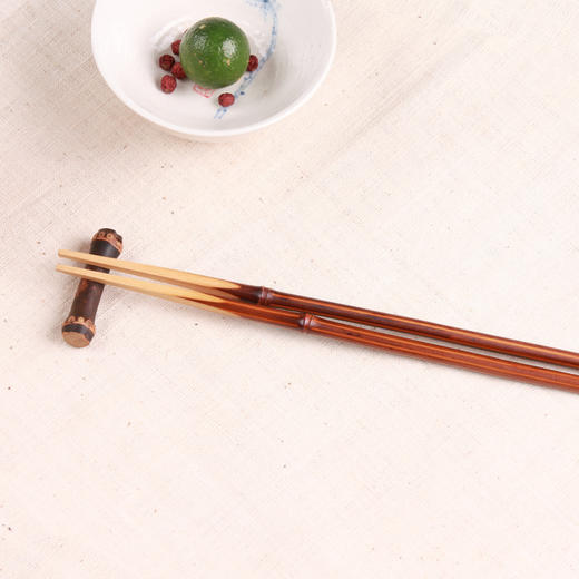 创意竹筷系列—竹意天然紫竹筷 商品图0