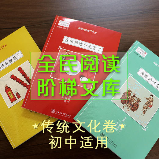 阶梯阅读传统文化卷初中段 商品图0