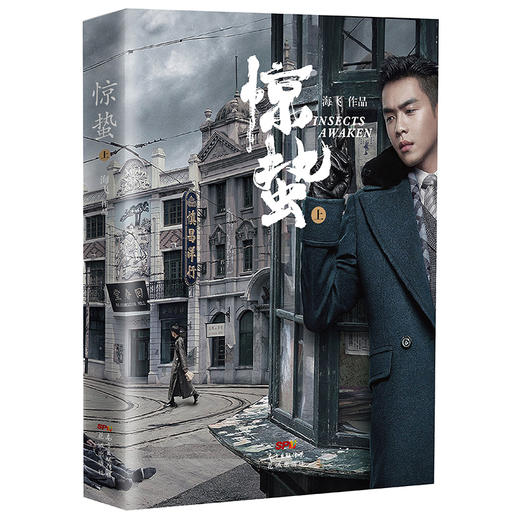 惊蛰(全2册) 剧版小说影视同期书  珍藏台词+细节重温 谍战深海 海飞著  张若昀王鸥主演 悬疑小说  花城出版社正版 商品图1