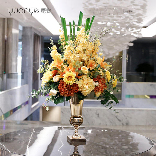 自然风品质蝴蝶兰仿真花手感保湿玫瑰花假花装饰花客厅摆设件 商品图0
