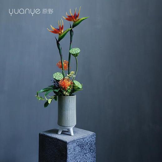 自然风中式假花仿真花客厅摆件高档摆设装饰绢花室内餐桌茶几花艺 商品图1