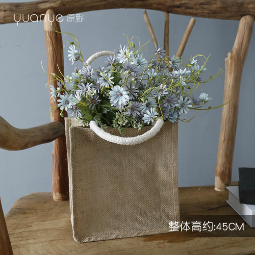 ins北欧风仿真花小雏菊野菊花秋孔雀逼真自然风卧室书房餐桌假花 商品图1