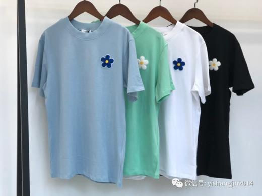 ​Sa*dro四色小花2020SS刺绣T恤 商品图1