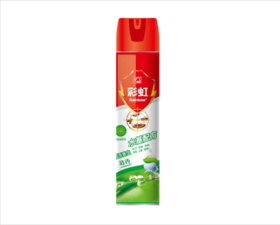 彩虹清香型水基杀虫气雾剂400克*1瓶