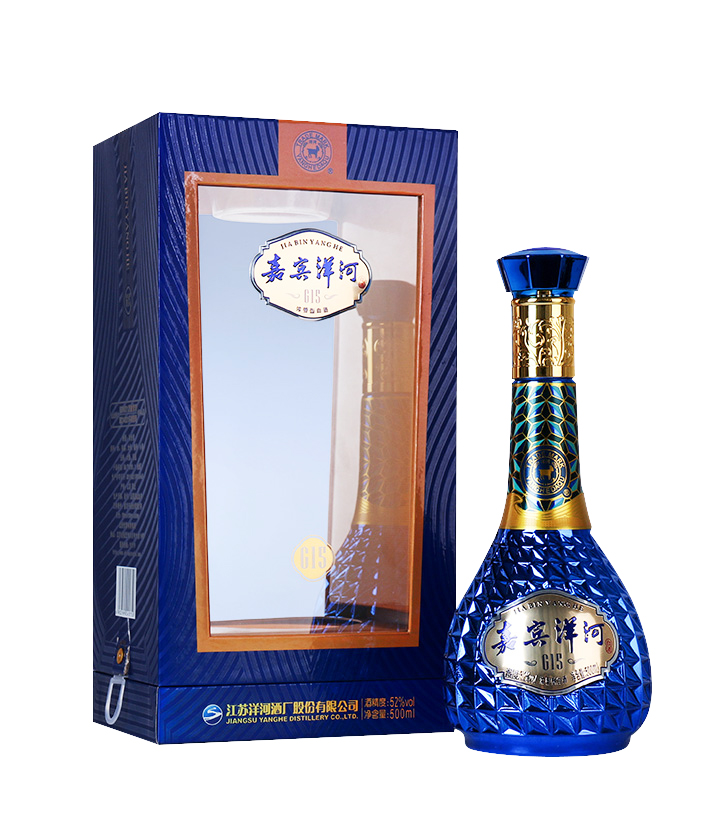 清仓秒杀52嘉宾洋河g15500ml11瓶浓香型