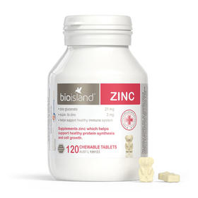 澳洲Bio island儿童锌片120粒