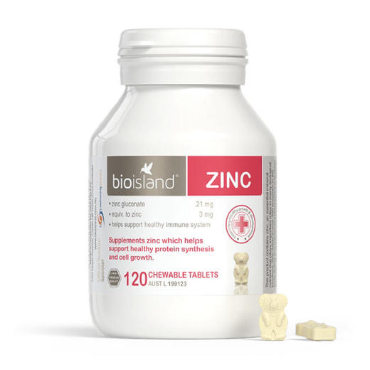 澳洲Bio island儿童锌片120粒 商品图0