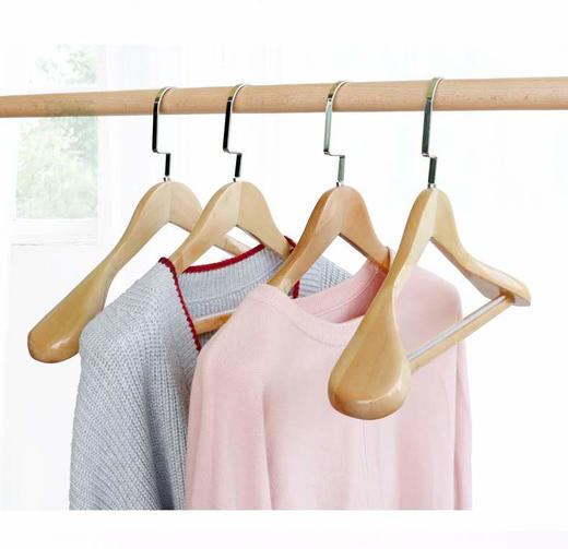 丽达原木色加肩衣架*1个 商品图1