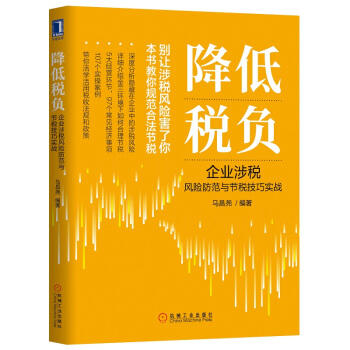降低税负：企业涉税风险防范与节税技巧实战 商品图0
