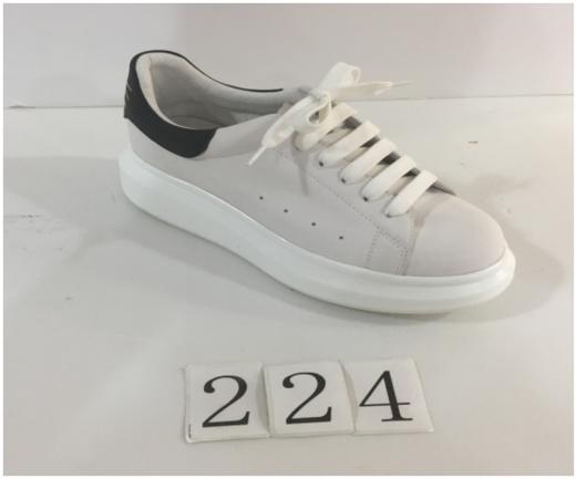 西村名物初夏新款麦昆鞋小白鞋X20AM10291 商品图0