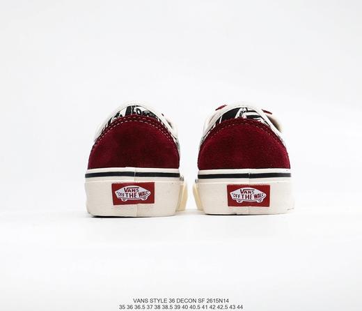 万斯Vans Style 36 Cecon SF半月包头红校车休闲时尚百搭板鞋 商品图4