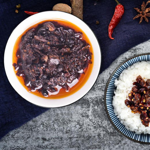 赞将豆豉香菇酱228g 商品图2