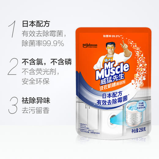 威猛先生洗衣机槽清洁剂250g 商品图1