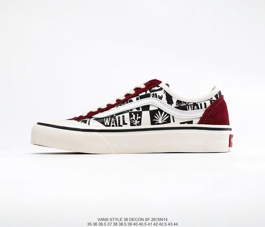万斯Vans Style 36 Cecon SF半月包头红校车休闲时尚百搭板鞋 商品图0