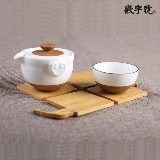 °-《童趣》楠竹 茶道杯垫 商品图2