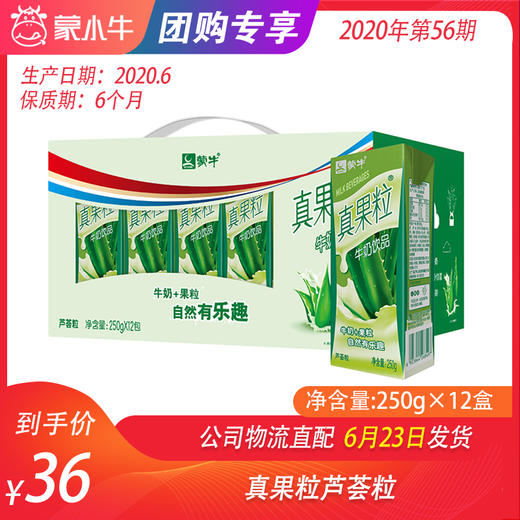 【团购】真果粒芦荟粒250g×12盒 商品图0