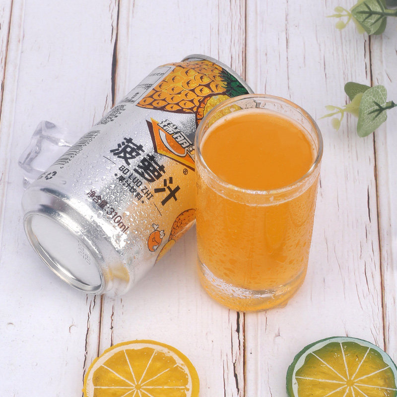 瑞丽江菠萝汁饮料310ml24罐装整箱云南特产果味果汁饮品酸角汁