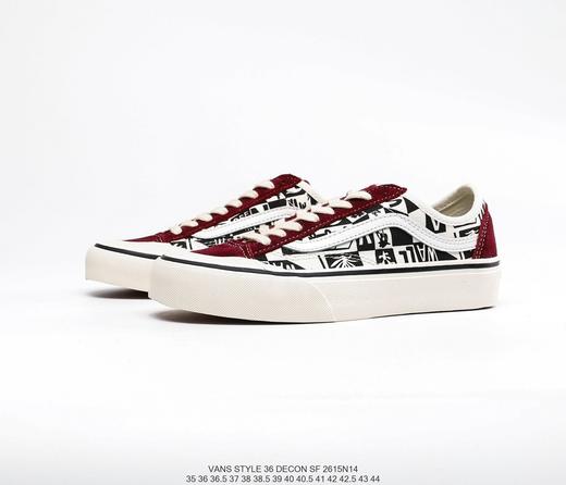 万斯Vans Style 36 Cecon SF半月包头红校车休闲时尚百搭板鞋 商品图5