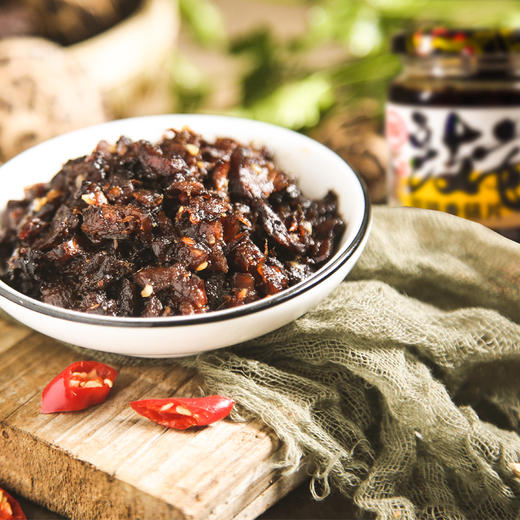 赞将豆豉香菇酱228g 商品图1