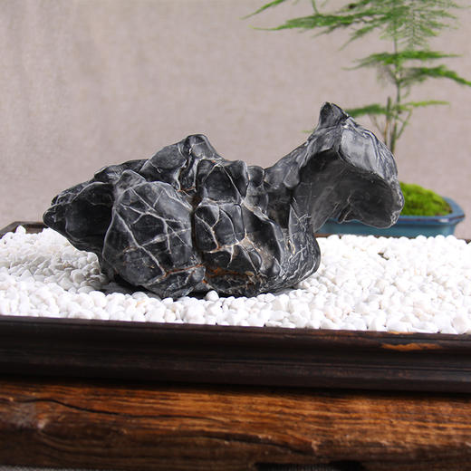 吉祥如意°灵璧石原石随形摆件 商品图3