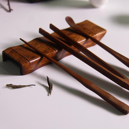 ° 《节节高升 》 酸枝/紫光檀 茶道4君子 商品图4