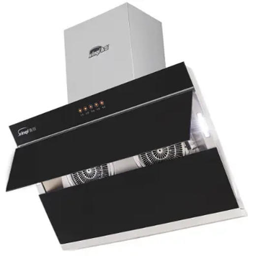 cdfh0521pfj鑫奇平板双电机易清洁急旋风油烟机XF05 商品图1