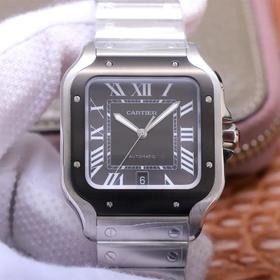 V6卡di亚新款山度士，39.8X47.5X9.08毫米，自动9015（配原版1847MC自动锤），密底，精钢表带，自动机械机芯，男女腕表