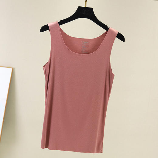 YMY-yl002新款2020螺纹棉 随心裁 无痕圆领背心女弹力大码吊带打底衫 商品图2