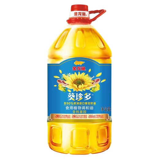 金龙鱼葵珍多非转基因食用调和油5L*1桶 商品图0